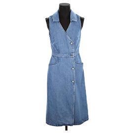 Rouje Vestido de algodón Azul