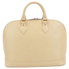 LOUIS VUITTON Epi Alma Vainilla Amarillo