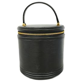 Louis Vuitton-Louis Vuitton Epi Cannes Handbag-Black