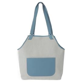 Hermès-Sac Tote Jardinier PM Hermes-Bleu,Autre