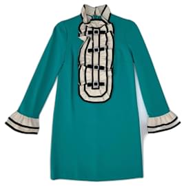 Gucci-Dresses-Turquoise