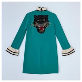 Gucci-Dresses-Turquoise