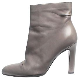 Roger Vivier Grey Le Silla boots - size EU 37 Grey