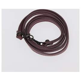 Balenciaga-BALENCIAGA Le Sac à Épaule Stitch Cuir Violet 252730 Auth hk1765-Violet