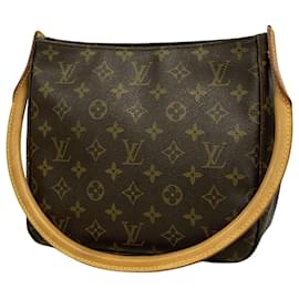 Louis Vuitton-Louis Vuitton Looping MM-Brown
