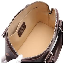 Louis Vuitton-Louis Vuitton Alma 25 Leather Handbag M24520-Brown