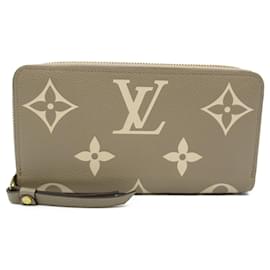 Louis Vuitton-Louis Vuitton Leather Zippy Wallet M69794-Grey