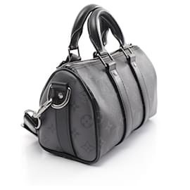 Louis Vuitton-Louis Vuitton Keepall Bandouliere 25 Handbag M46271-Grey