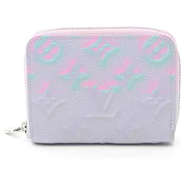 Louis Vuitton-Louis Vuitton Monogram Empreinte Leather Zippy Coin Purse M81467-Purple
