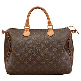 Bolsa Louis Vuitton Monogram Speedy 30 Marrom