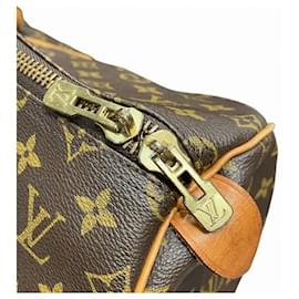 Louis Vuitton-Louis Vuitton Monogram Keepall 55 Bag M41424-Brown