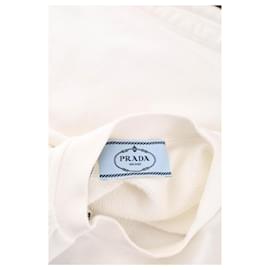 Prada Moleton de algodão Branco
