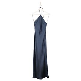 Anine Bing Abito di seta Blu