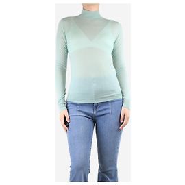 Joseph Pull en cachemire bleu clair - taille M Vert