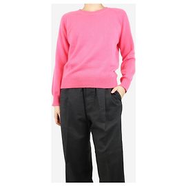 Aime Rosa Kaschmir-Pullover mit Rundhalsausschnitt - Größe UK 8 Pink