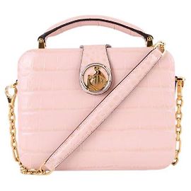 Lanvin Patent leather shoulder bag Pink
