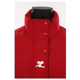 Courreges Daunenjacke Rot