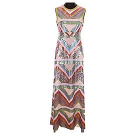 Manoush Robe en coton Rose