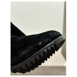 Balenciaga-BALENCIAGA Ankle boots T.EU 37.5 Suede-Black