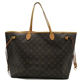 Louis Vuitton-Louis Vuitton Neverfull GM Tote Bag Monogram-Brown