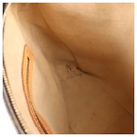 Louis Vuitton-Louis Vuitton Monogram Canvas Looping GM Shoulder Bag M51145-Brown