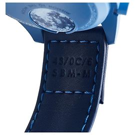 Reloj de cuarzo Omega Swatch SO33N700 Azul