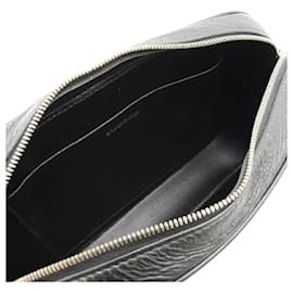 Balenciaga-Balenciaga Leather Everyday Camera Bag S-Black