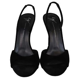 Sandali GIUSEPPE ZANOTTI T.EU Velluto Nero