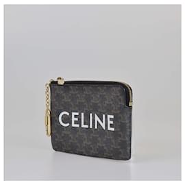 Céline-CELINE Wallets T.  Cloth-Black
