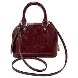 Louis Vuitton-Louis Vuitton Vernis Alma BB Handbag M91771-Pink