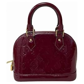 Louis Vuitton-Louis Vuitton Vernis Alma BB Handbag M91771-Pink