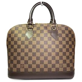 Louis Vuitton-Louis Vuitton Damier Alma Handbag N51131-Brown