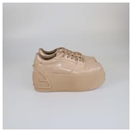 Fendi-FENDI Trainers T.EU 51 Leather-Beige