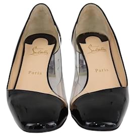 Christian Louboutin-CHRISTIAN LOUBOUTIN Heels T.EU  Leather-Black