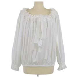 Alexander Mcqueen-ALEXANDER MCQUEEN Tops T.FR  Cotton-White
