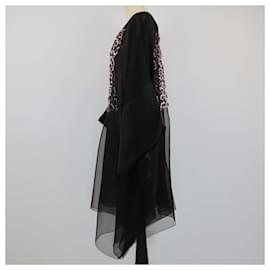 Dior-DIOR Dresses T.FR  Silk-Black