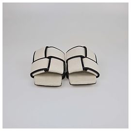 BOTTEGA VENETA Flache Schuhe T.EU Leder Beige