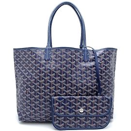 Borsa tote Goyard Saint Louis PM Blu navy