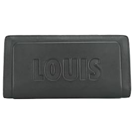 Louis Vuitton-Louis Vuitton Long Wallet Portefeuille Brazza-Black