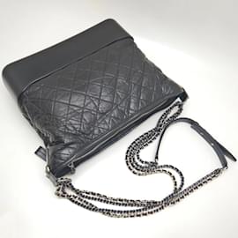 Chanel-Chanel Gabrielle de Chanel A93824 Shoulder Bag-Black