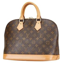 Louis Vuitton-Louis Vuitton Alma PM Handbag M51130-Brown