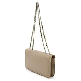 Chanel-Chanel Enamel Lipstick Coco Mark 2way Chain Bag A66936-Beige