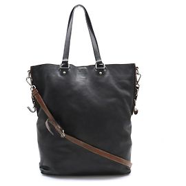 Prada Leder Tote Bag VA0752 Schwarz