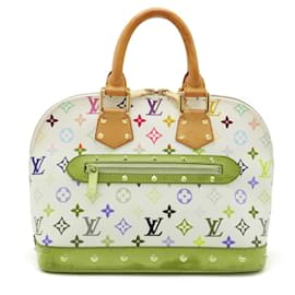 Louis Vuitton-Louis Vuitton Alma Handbag M92647-White