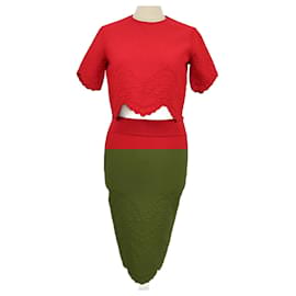 Alexander Mcqueen-ALEXANDER MCQUEEN Trousers T.FR  Synthetic-Red
