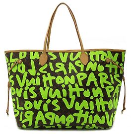 Bolsa tote Monogram Neverfull GM Louis Vuitton M93703 Verde