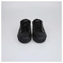 Louis Vuitton-LOUIS VUITTON Trainers T.EU  Leather-Black