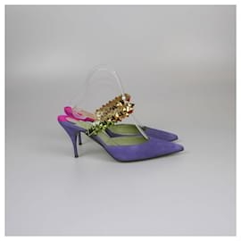 Christian Louboutin-CHRISTIAN LOUBOUTIN Talons T.EU Suède-Autre