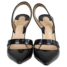 Christian Louboutin-CHRISTIAN LOUBOUTIN Heels T.EU  Leather-Black