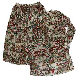 Pantalones DIOR T.FR 40 Algodón Multicolor